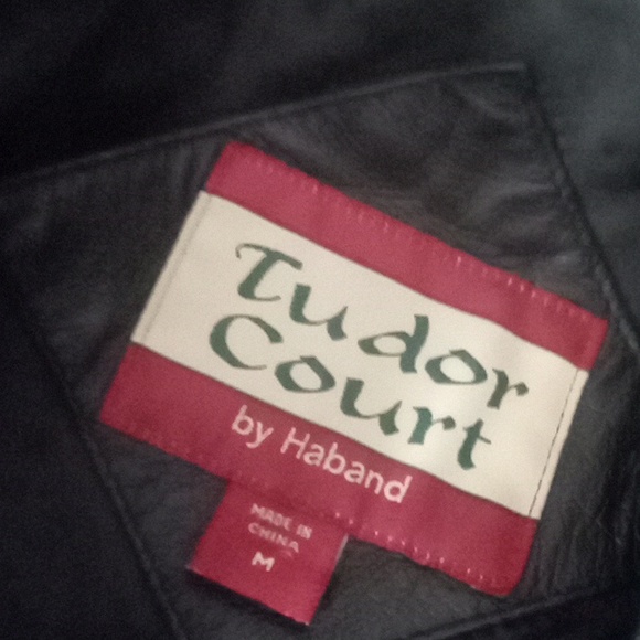 leather jacket Haband Tudor Court - Picture 8 of 10
